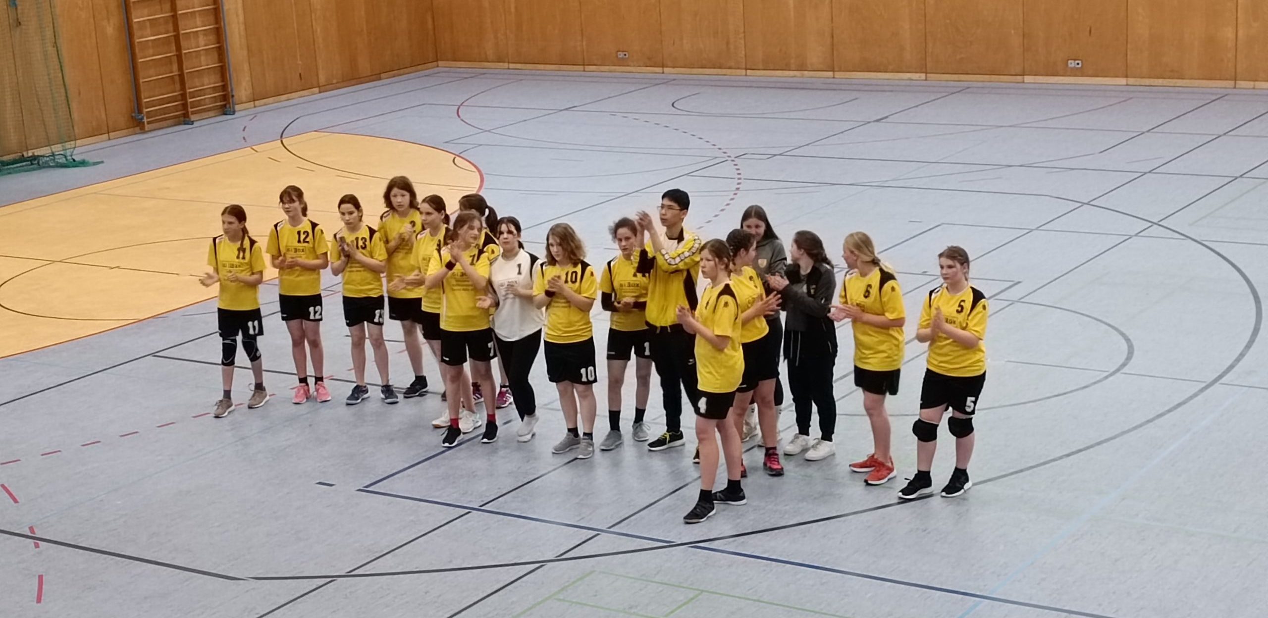 Die weibliche C-Jugend der Handball-Füchse beim Quali-Turnier