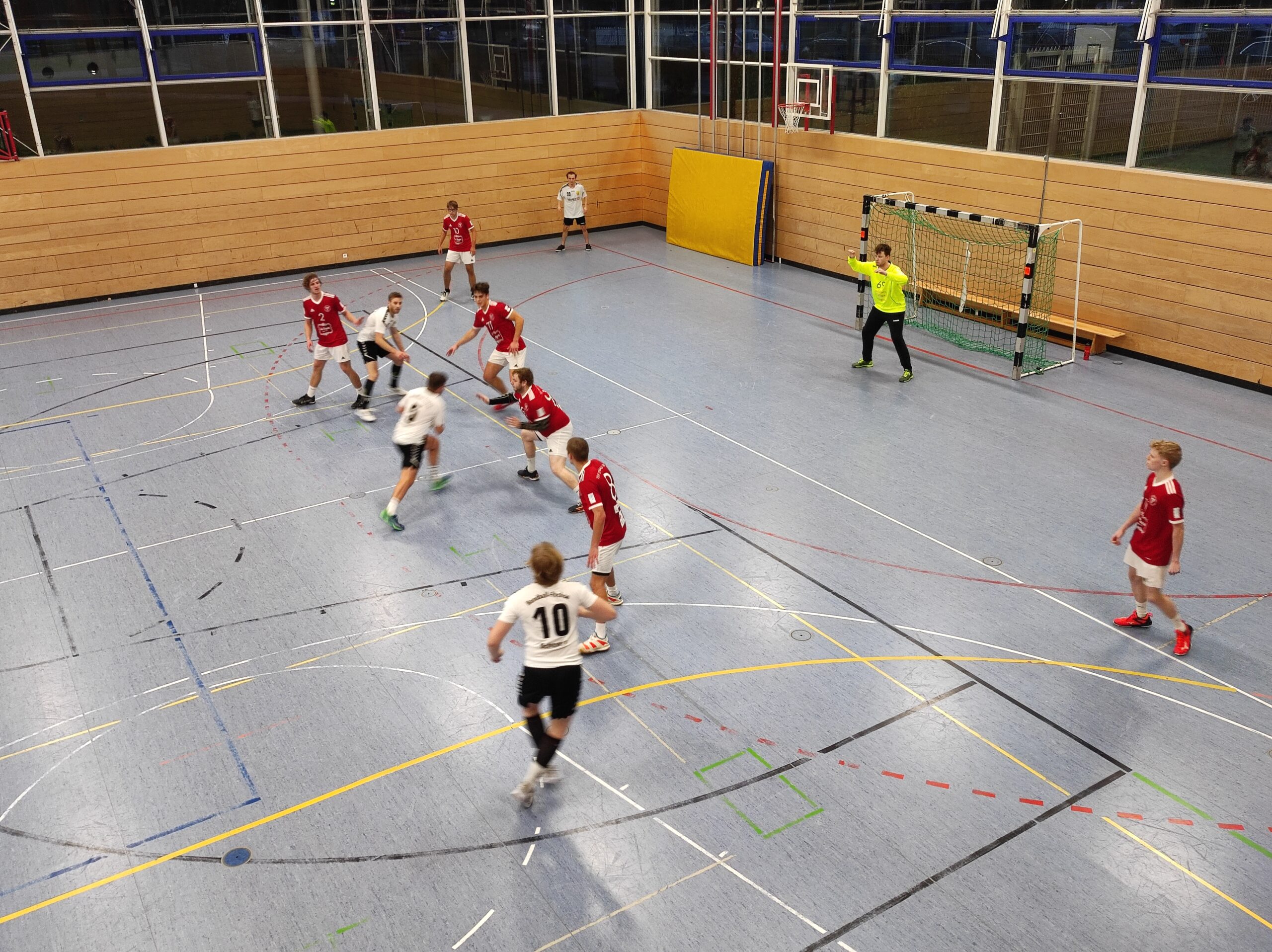 Die Herren II der Handball-Füchse im Heimspiel gegen den TSV Dachau 65