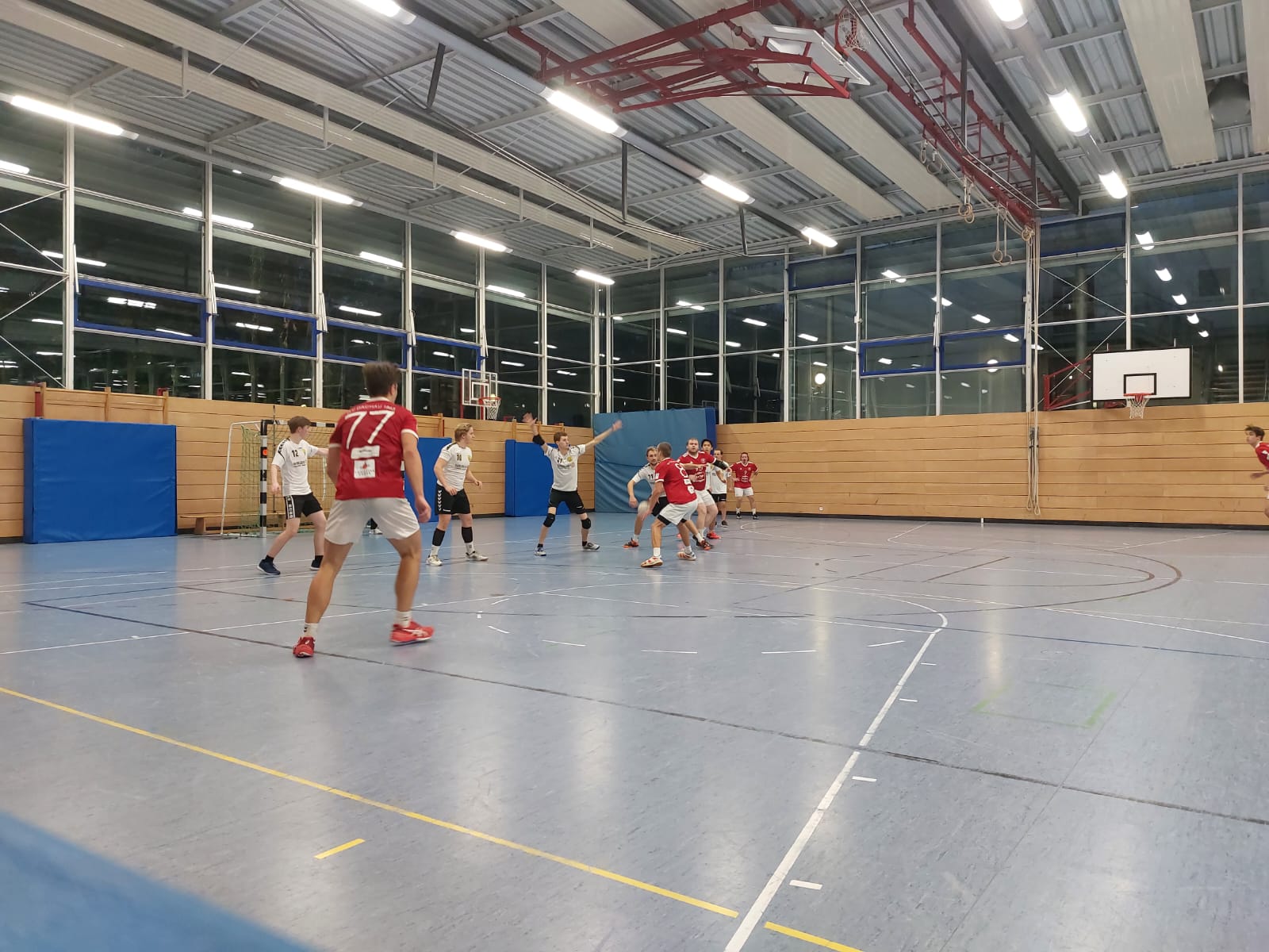 Die Herren II der Handball-Füchse im Heimspiel gegen den TSV Dachau 65