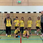 Die Minis III der Handball-Füchse Scheyern beim KHB-Spielbetriebsturnier