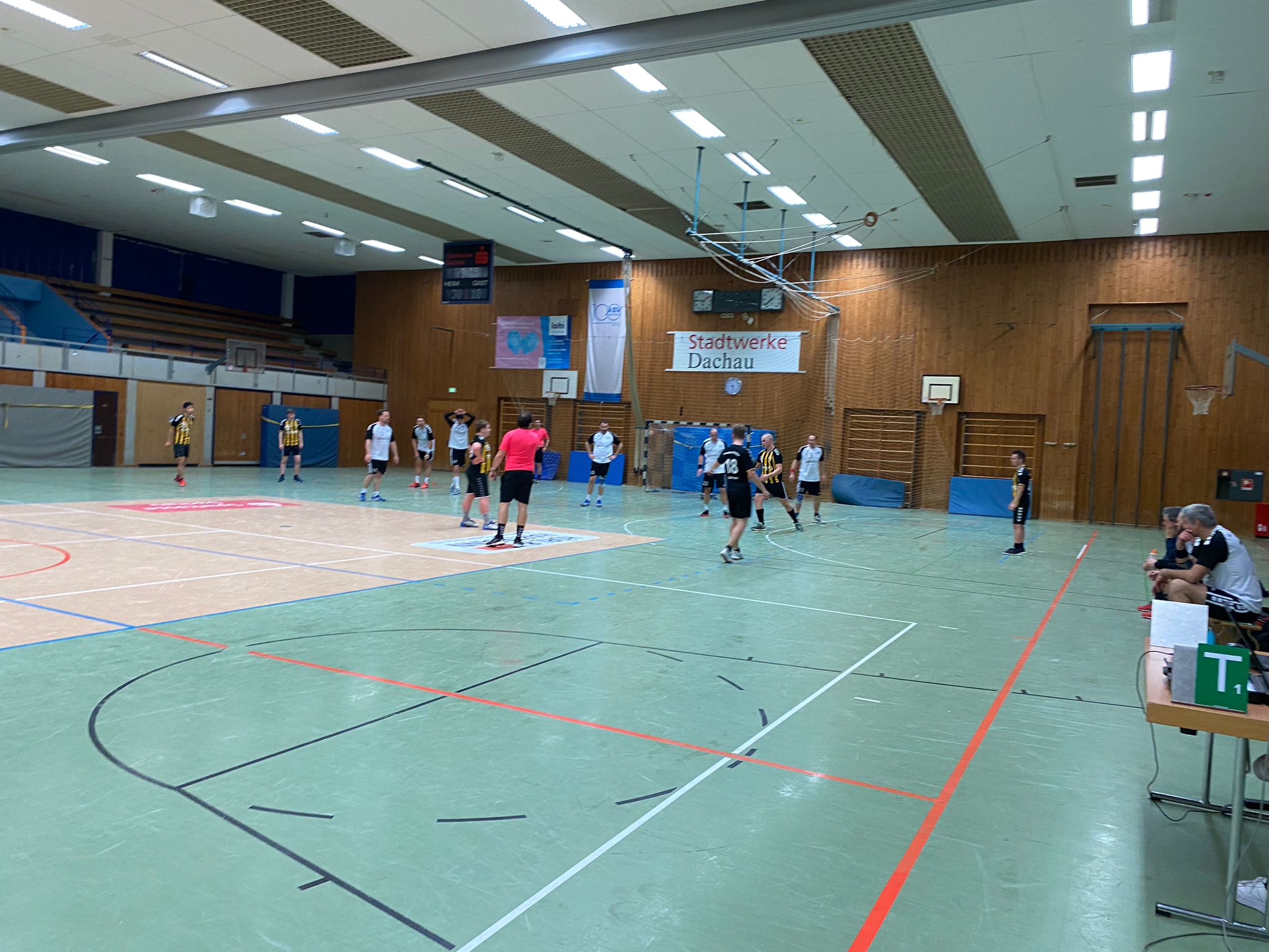 Die Herren II der Handball-Füchse im Auswärtsspiel in Dachau
