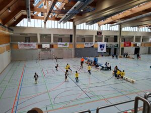 Die Minis I der Handball-Füchse beim KHB-Turnier