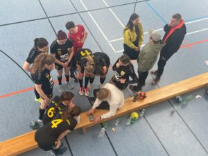 Die weibliche A der Handball-Füchse im Auswärtsspiel gegen Palzing