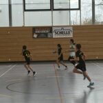 Die weibliche E I der Handball-Füchse beim KHB-Turnier