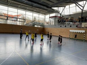 Die Minis II der Handball-Füchse beim KHB-Turnier