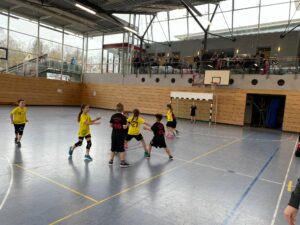 Die Minis II der Handball-Füchse beim KHB-Turnier