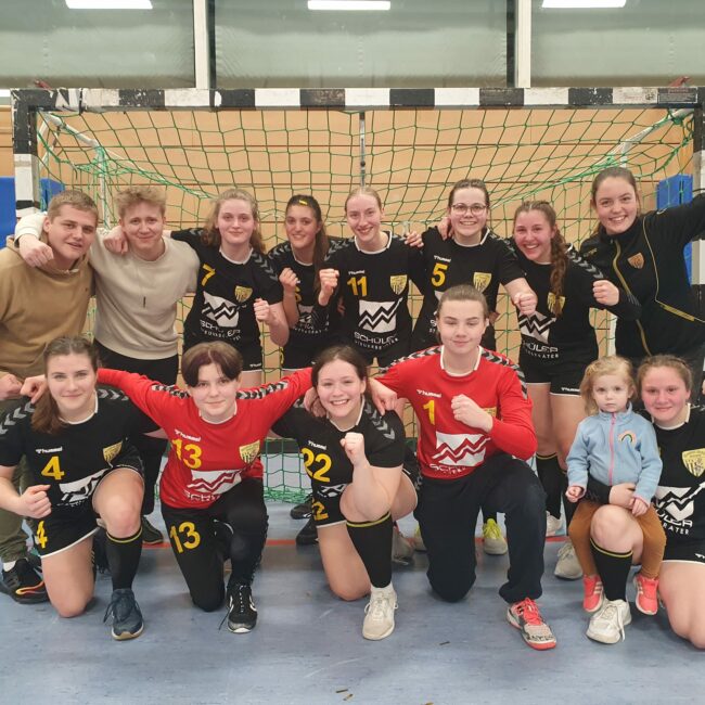 Die weibliche A der Handball-Füchse im Heimspiel gegen Pfaffenhofen