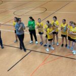 Die weibliche D der Handball-Füchse im Auswärtsspiel gegen Gaimersheim