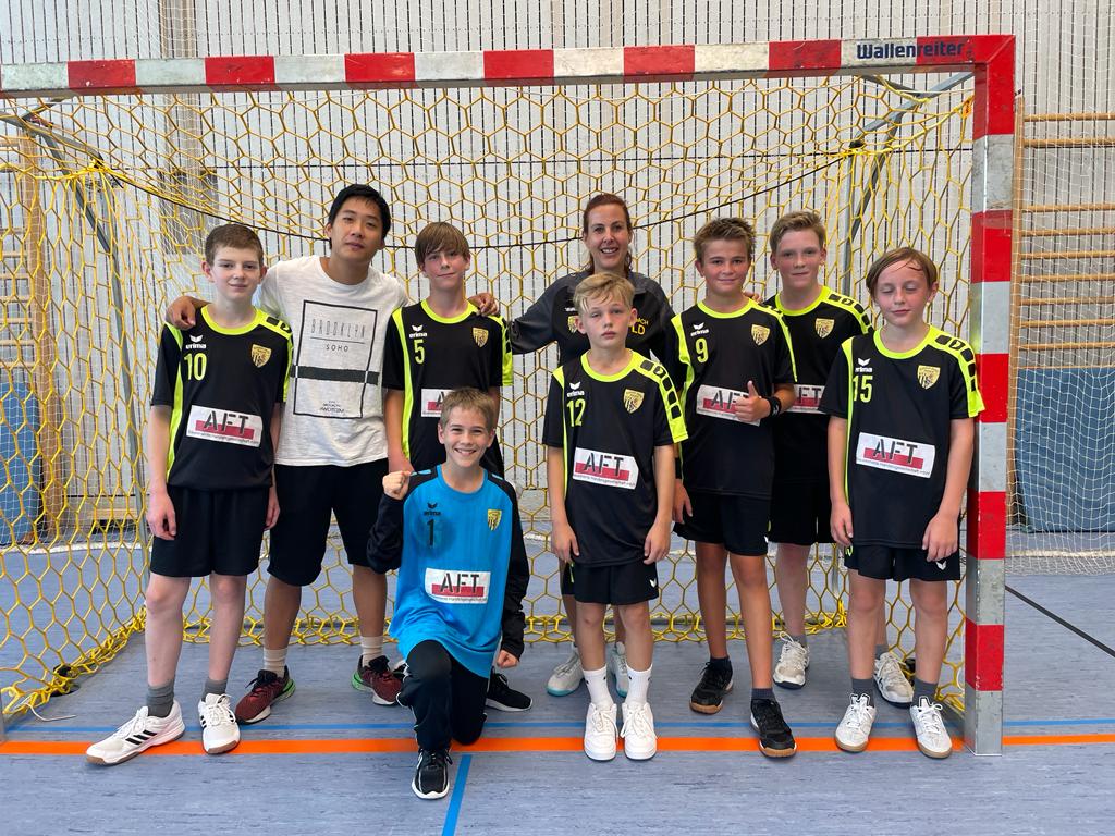 Die männliche C der Handball-Füchse im Auswärtsspiel gegen Donau/Paar
