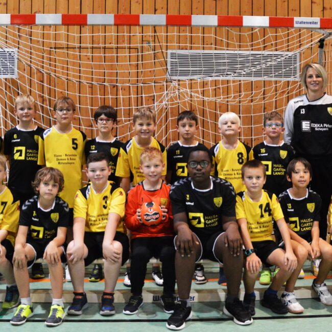 Männliche E-Jugend Handball-Füchse Scheyern Saison 2023/2024