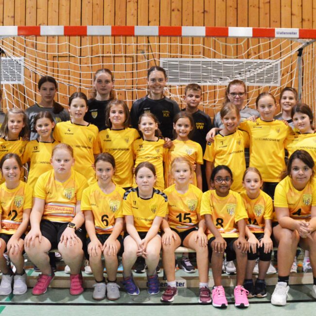 Weibliche E-Jugend Handball-Füchse Scheyern Saison 2023/2024