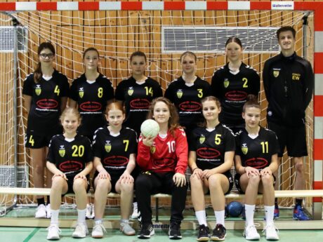 Weibliche C-Jugend der Handball-Füchse Scheyern Saison 2023/24
