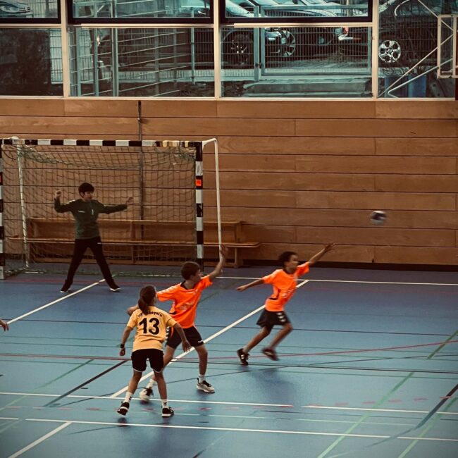 Die männliche D der Scheyerer Füchse im Heimspiel gegen Pfaffenhofen